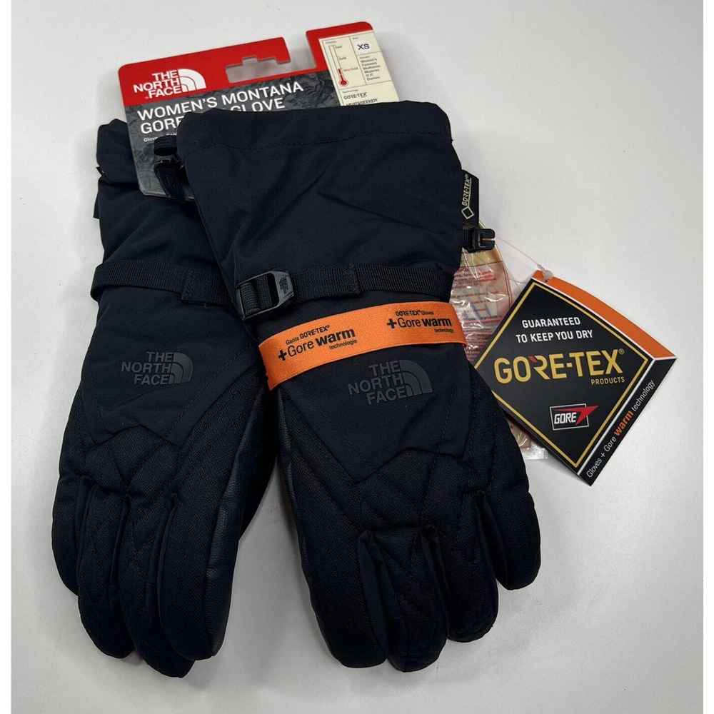 The North Face Montana Gore-tex Winter Gloves Size XS Women’s Black